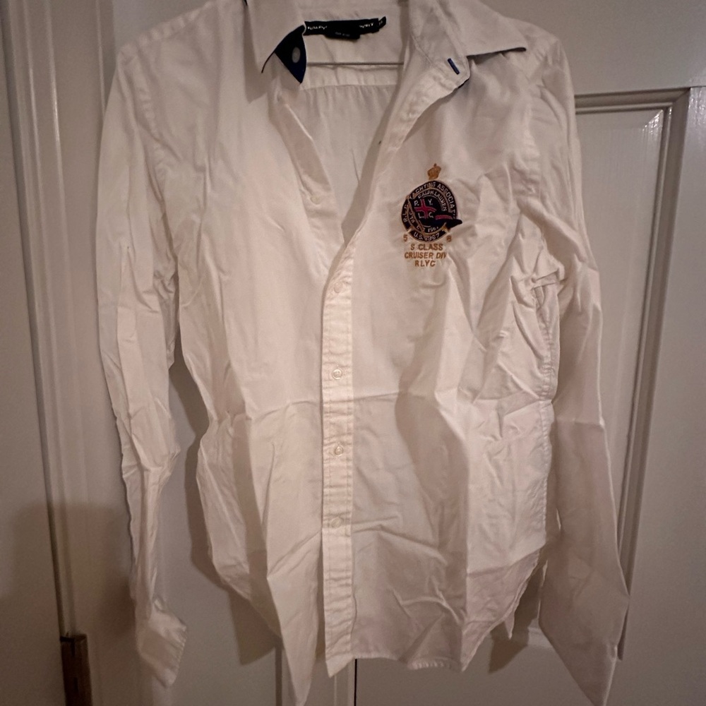 Ralph Lauren Sport White Cotton Shirt